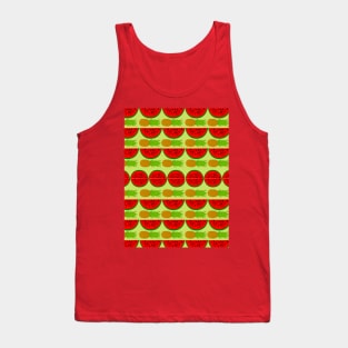 Pineapple And watermelon - Tropical Tank Top